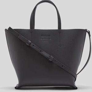Everlane Luxe Italian Leather Black Crossbody Bag